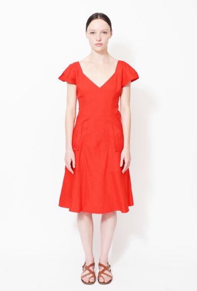                             Nina Ricci Cotton Day Dress - 1
