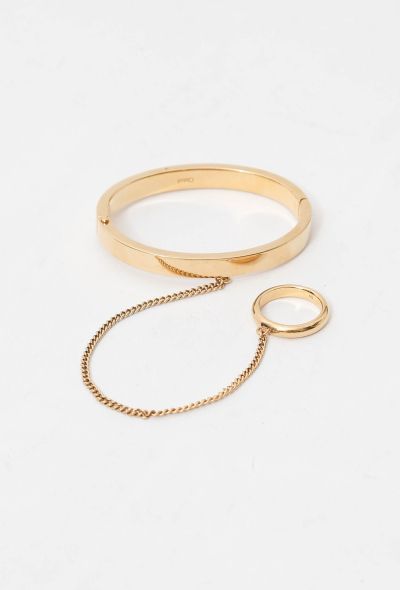Chloé Bracelet with Chainlink Ring - 1 Chloé Bracelet with Chainlink Ring - 1
