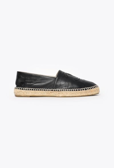 Chanel Leather 'CC' Espadrilles - 1 Chanel Leather 'CC' Espadrilles - 1
