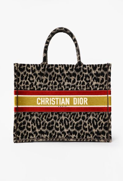 Dior Large Leopard Mizza Book Tote, F/W 2021 - 1