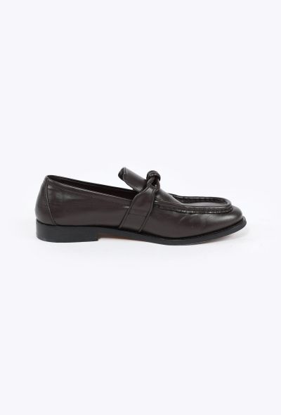 Bottega Veneta 2024 Brown Astaire Loafers - 1