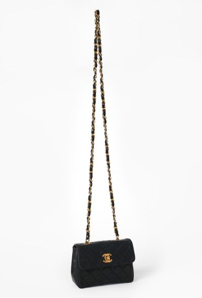 Chanel Vintage Mini Quilted Timeless Flap Bag - 2