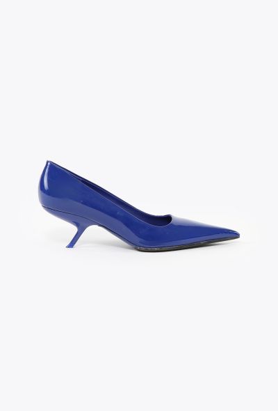 Salvatore Ferragamo 2023 Eva Patent Pumps - 1 Salvatore Ferragamo 2023 Eva Patent Pumps - 1
