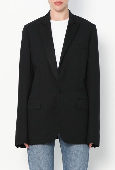 Dior Hedi Slimane Iridescent Smoking Blazer - 1 Dior Hedi Slimane Iridescent Smoking Blazer - 1