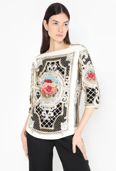 Balmain EXQUISITE F/W 2012 Adorned Leather Top - 1 Balmain EXQUISITE F/W 2012 Adorned Leather Top - 1