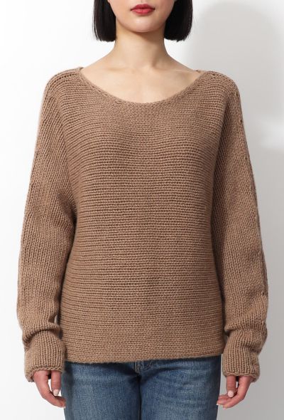                                         Cashmere Knit Sweater-1