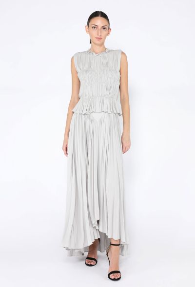 Khaite Resort 2022 Pleated Genevie Gown - 1