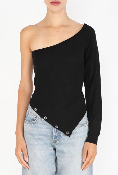 Moschino One-Shoulder Top, 1990 - 2