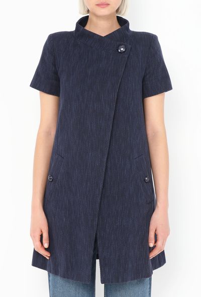 Chanel 2015 Cutaway Tweed Jacket - 1