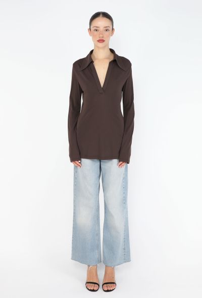 Gucci 1996 V-Neck Jersey Tunic - 1