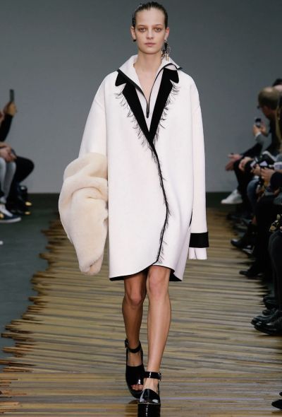 Céline Chenille Lined Coat, F/W 2014 - 2