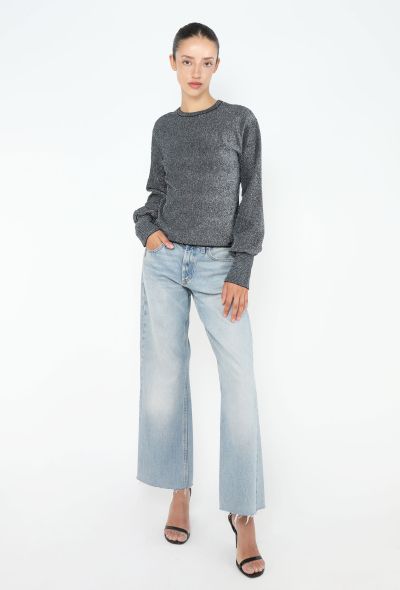 Chanel Iridescent Lamé Knit Pullover - 2 Chanel Iridescent Lamé Knit Pullover - 2