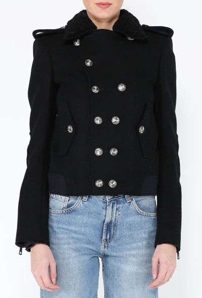 Balenciaga Fall 2007 Wool Military Jacket - 1
