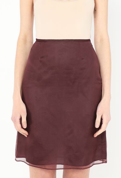 Prada 2023 Layered Organza Skirt - 2