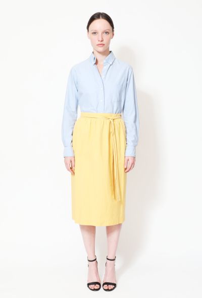                             Vintage Belted Wrap Skirt - 1