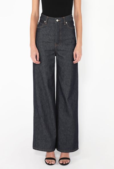 Loewe 2024 Wide-Leg Denim Jeans - 2