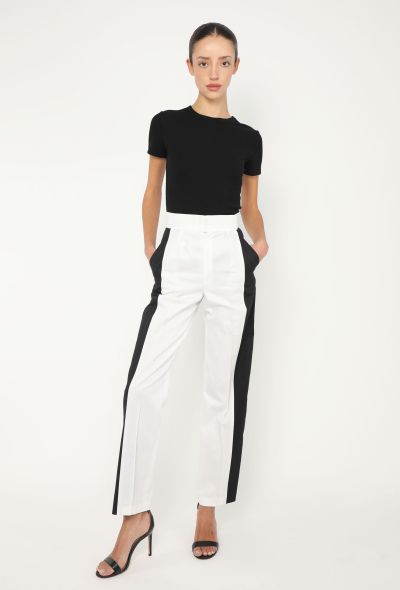 Saint Laurent Rare 1976 Cotton Tunic Ensemble - 2 Saint Laurent Rare 1976 Cotton Tunic Ensemble - 2