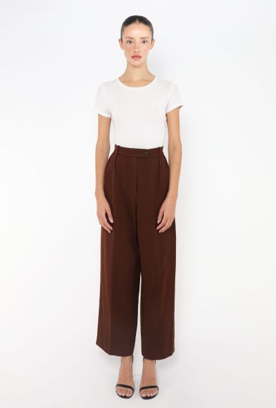 The Row F/W 2022 Randa Pleated Pants - 1