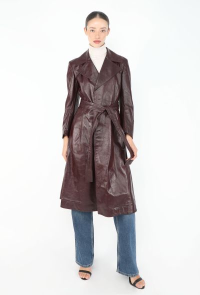 Bottega Veneta Lambskin Belted Trench, F/W 2022 - 1