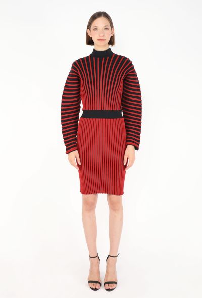 Louis Vuitton Resort 2020 Ribbed Batwing Dress - 1