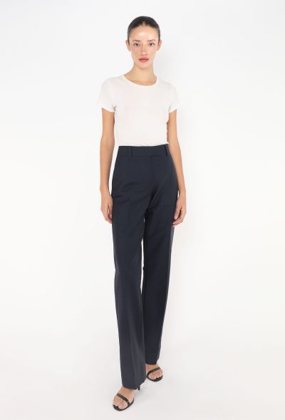 Miu Miu S/S 2025 Mohair Crepe Trouser - 1 Miu Miu S/S 2025 Mohair Crepe Trouser - 1