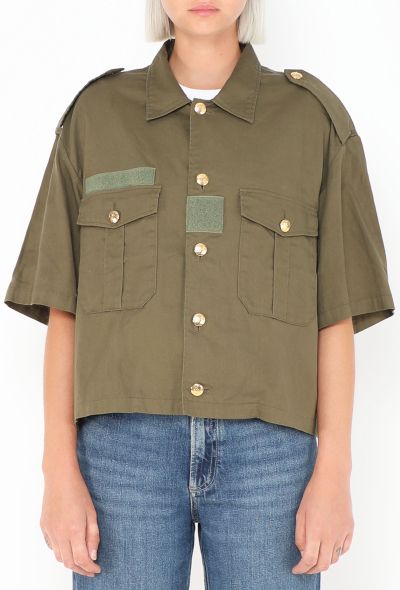 Céline 2021 Cotton Utility Overshirt - 1