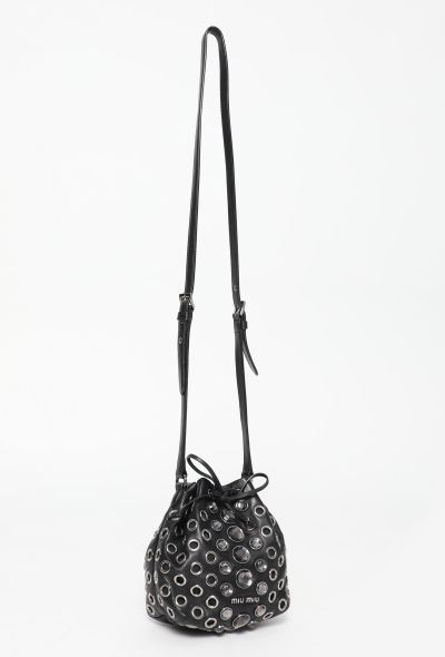 Miu Miu Eyelet Mini Bucket Bag - 2