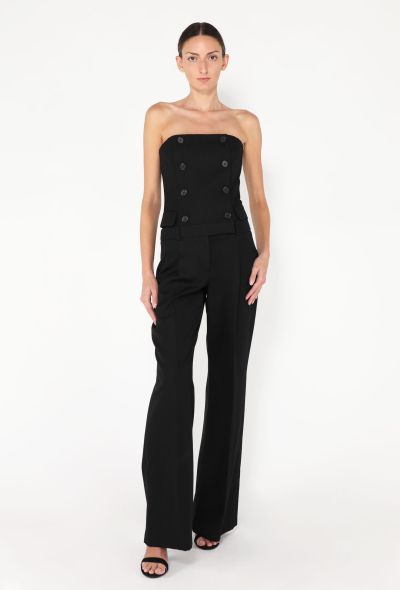 Alexander McQueen F/W 2023 Tailored Bustier Jumpsuit - 1