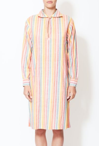                                         ICONIC S/S 1976 Striped Moroccan Tunic-2