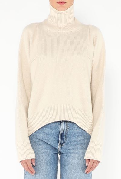 Céline 2014 Ribbed Cashmere Turtleneck - 1