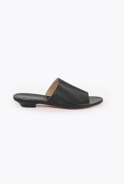 Khaite 2023 Marion Leather Sandals - 1
