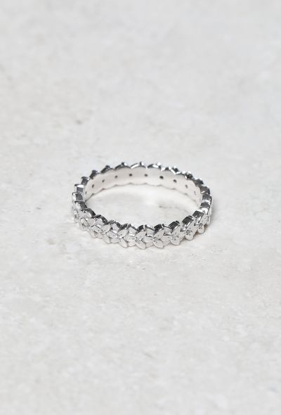 Mellerio 18k White Gold & Diamond Ring - 2