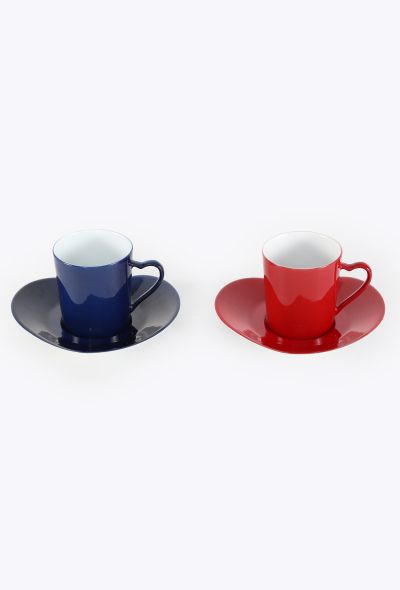 Saint Laurent Vintage Porcelain Heart Espresso Set - 1