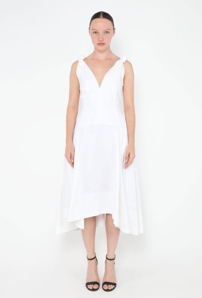 Bottega Veneta 2022 Asymmetrical Poplin Dress - 1 Bottega Veneta 2022 Asymmetrical Poplin Dress - 1