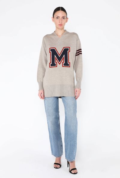 Maison Margiela 2015 Replica Distressed Collegiate Sweater - 2