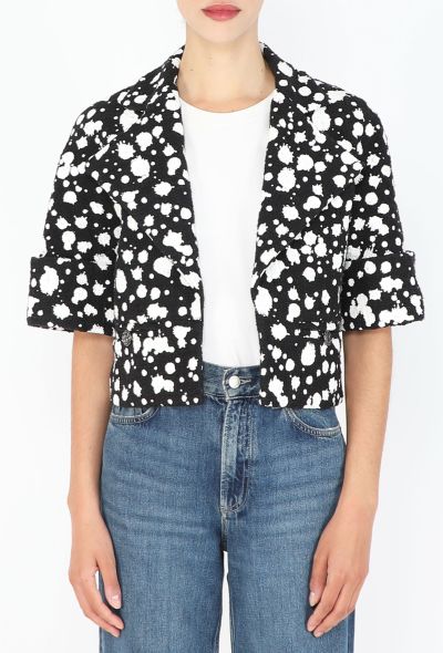 Chanel Bicolor Printed Tweed Jacket, 2015 - 1
