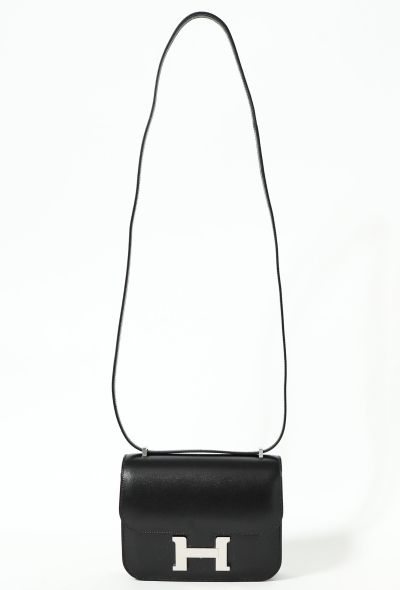 Hermes Constance Mini 18 Rouge Casaque Epsom Handbag - MAISON de LUXE