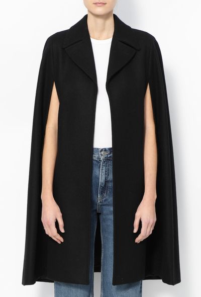 Saint Laurent 2013 Classic Wool Cape - 2