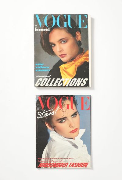 VOGUE UK 1983 Bruce Weber & Demarchelier Set - 2 VOGUE UK 1983 Bruce Weber & Demarchelier Set - 2