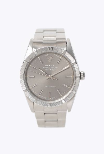 Rolex 1991 Air-King Grey Dial & Stainless Steel Watch - 1