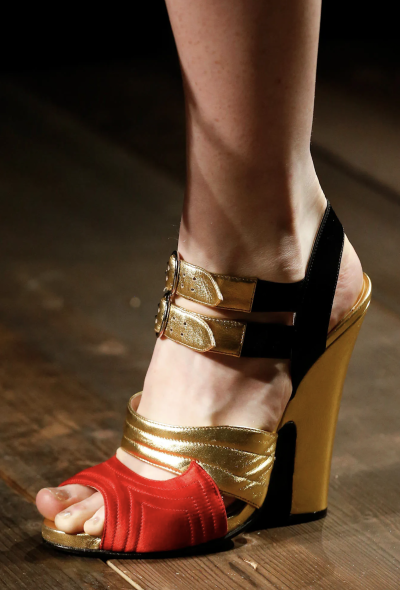 Prada Quilted Double Strap Pumps, F/W 2013 - 2