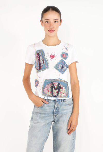 John Galliano Patchwork Denim T-Shirt, 2002 - 2