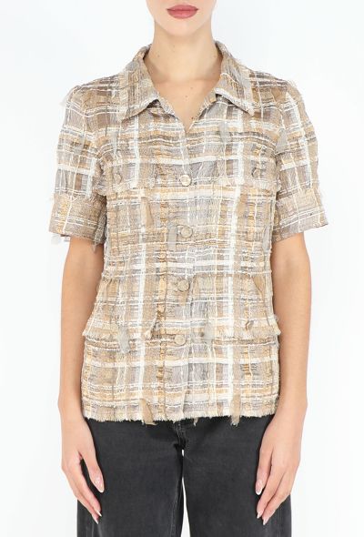 Chanel Spring 2006 Lamé Lesage Top - 1