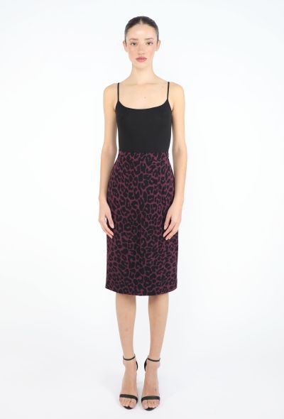 Miu Miu 2015 Leopard Lavallière Ensemble - 2