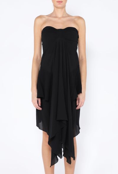 Balenciaga Le Dix 2002 Cascading Bustier Dress - 2