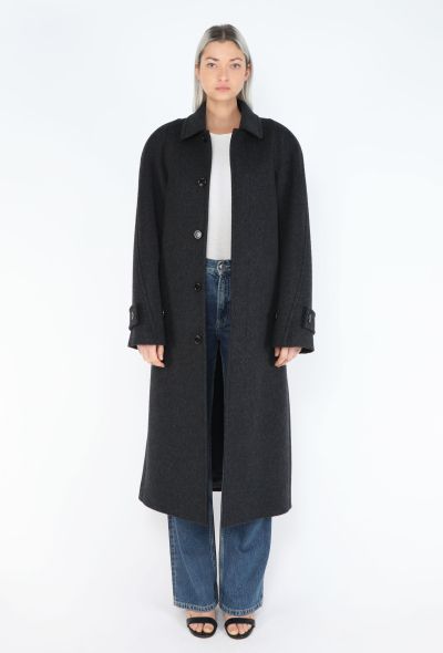 Phoebe Philo 2025 Belted Wool Car Coat - 2