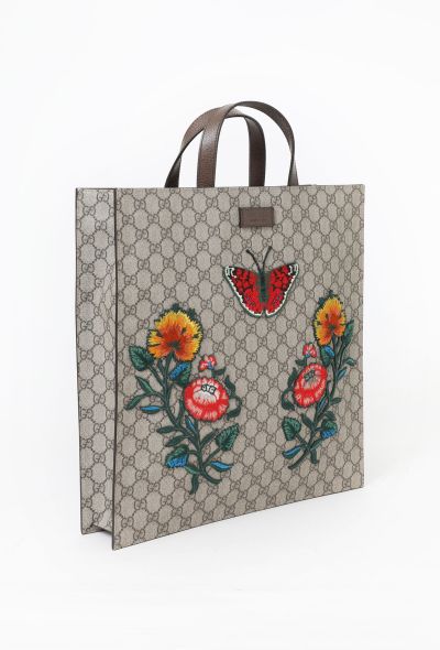                             GG Supreme Butterfly Tote Bag - 2