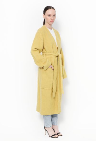 Céline Belted Alpaca Coat - 2