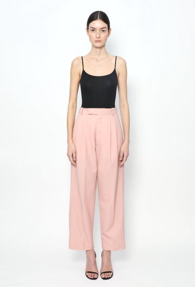 Céline 2018 Pleated Crêpe Trousers - 1 Céline 2018 Pleated Crêpe Trousers - 1