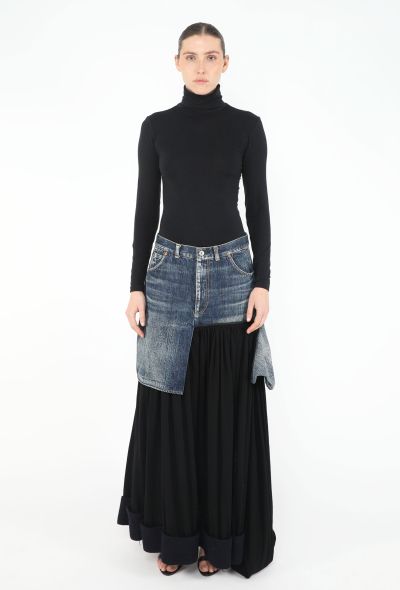Yohji Yamamoto F/W 2002 Deconstructed Denim Skirt - 1